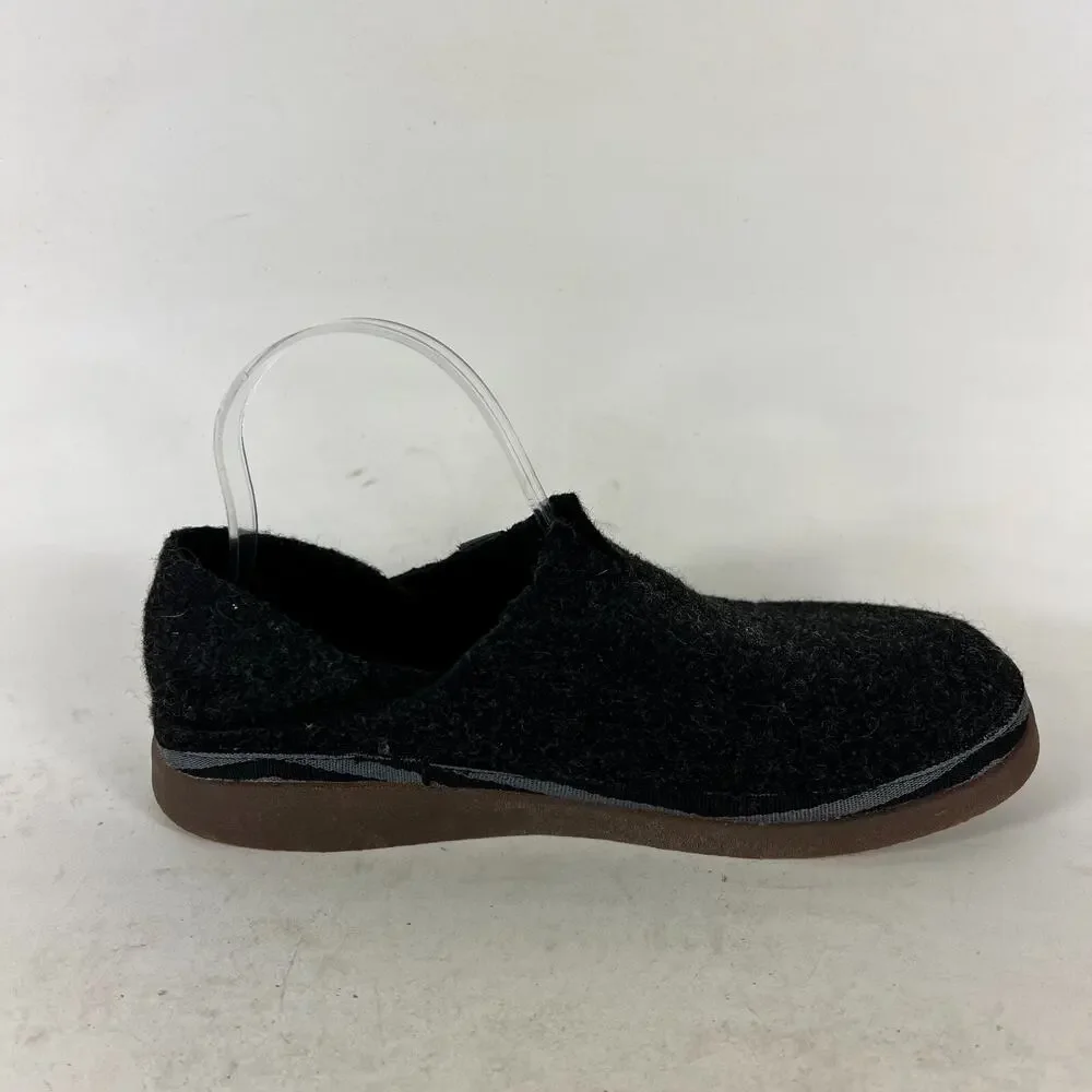 Chaco Revel Moccasin Men's 7 Black Slip On Low Round Toe Casual Shoes JCH107775